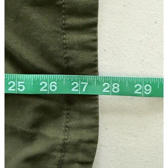 Women’s Olive Green Utility Field Jacket Army Style Cargo Pockets Military Sz Sm - Picture 9 of 9